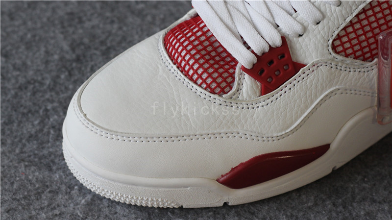 Air Jordan 4 Retro Low Alternate 89 White Red